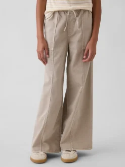 Kids Twill Baggy Pants