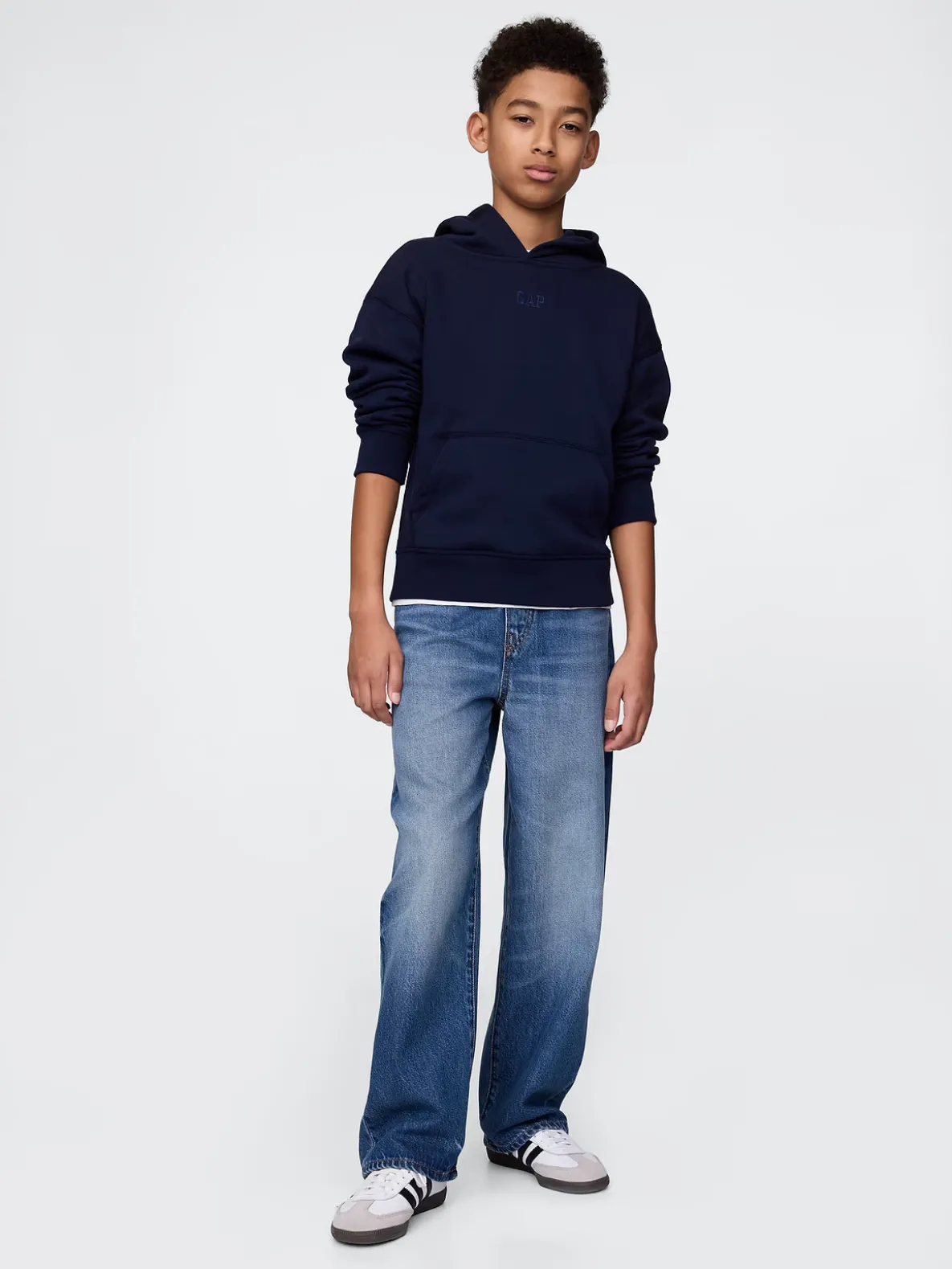 Kids UltraSoft Pull-On Baggy Jeans