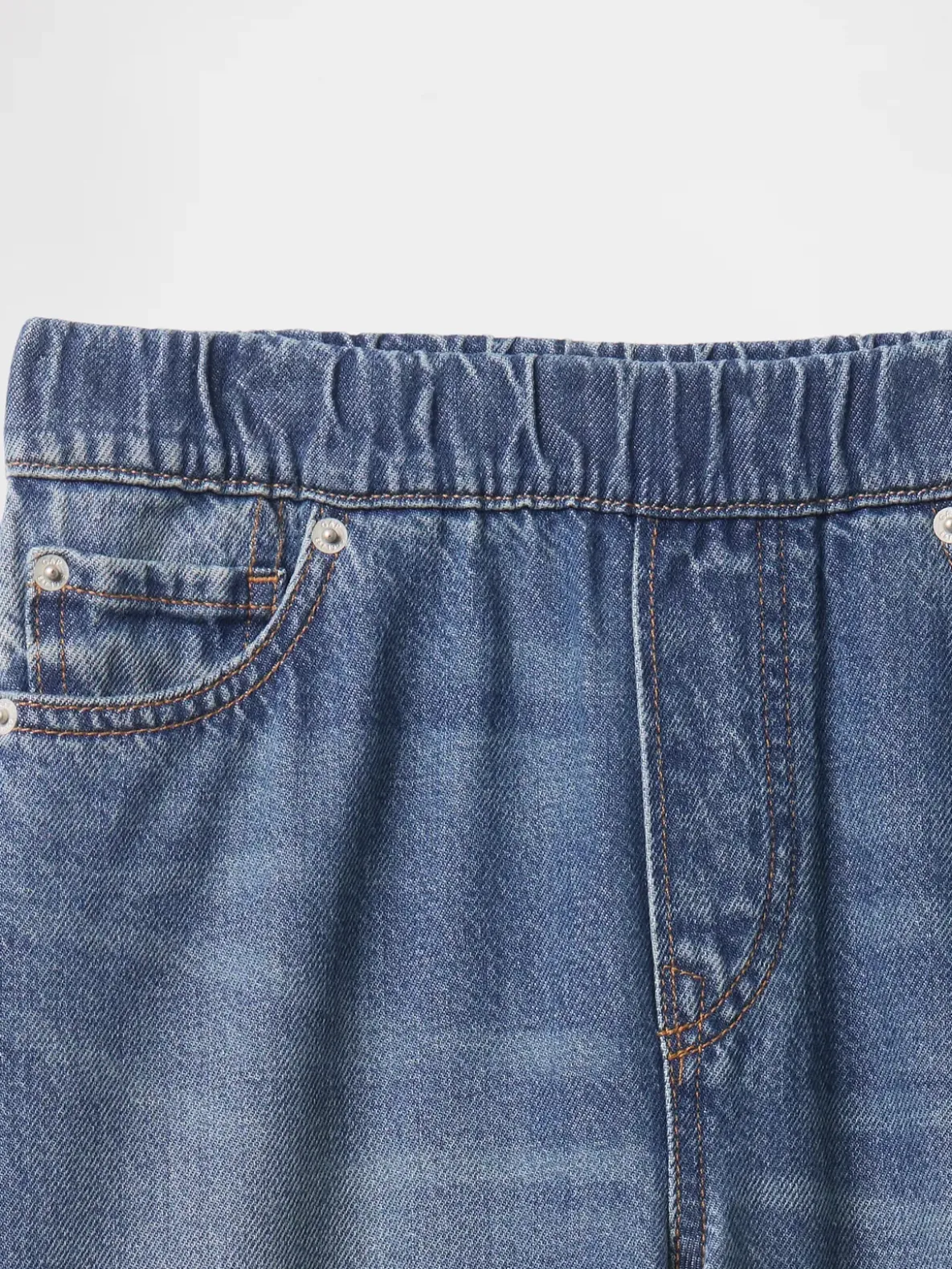 Kids UltraSoft Pull-On Baggy Jeans