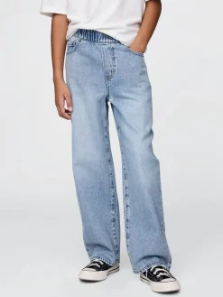 Kids UltraSoft Pull-On Baggy Jeans