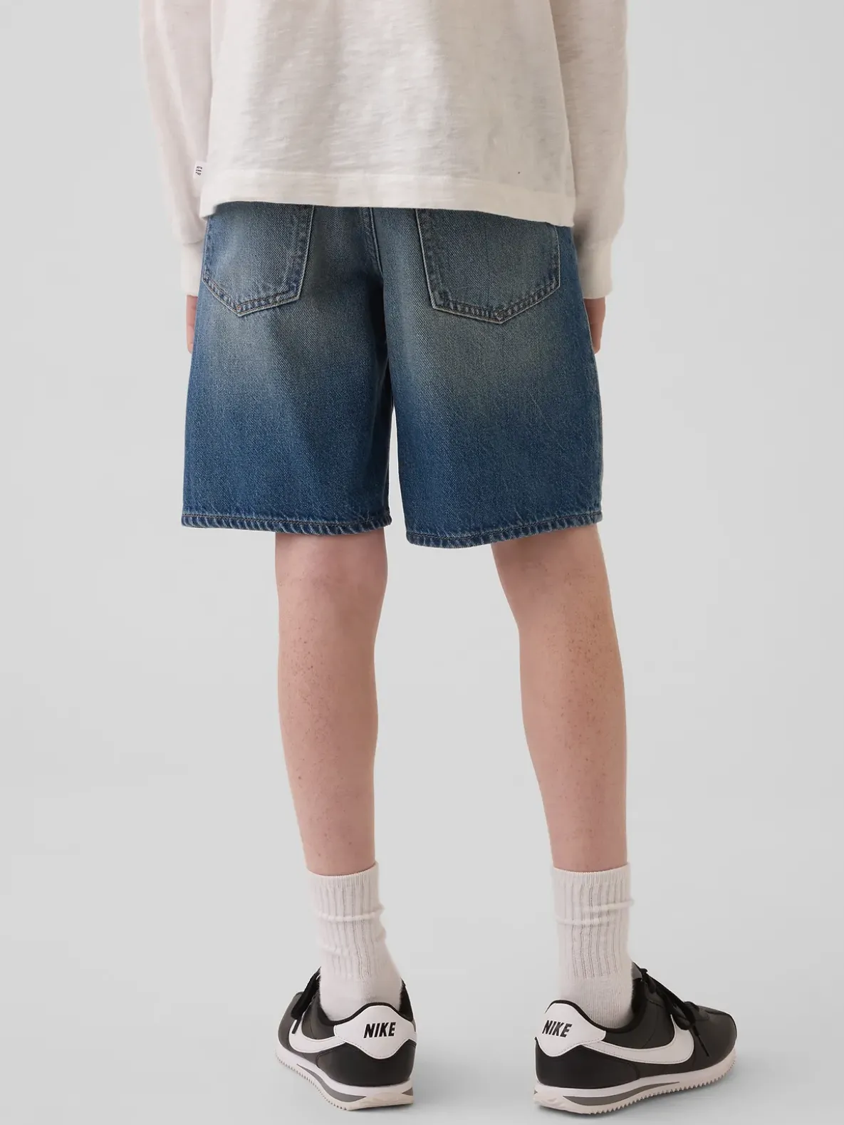 Kids UltraSoft '90s Loose Easy Denim Shorts