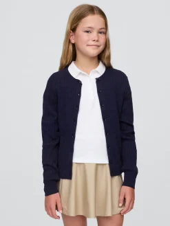 Kids Uniform Cardigan Sweater