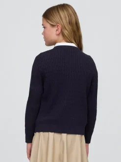 Kids Uniform Cardigan Sweater