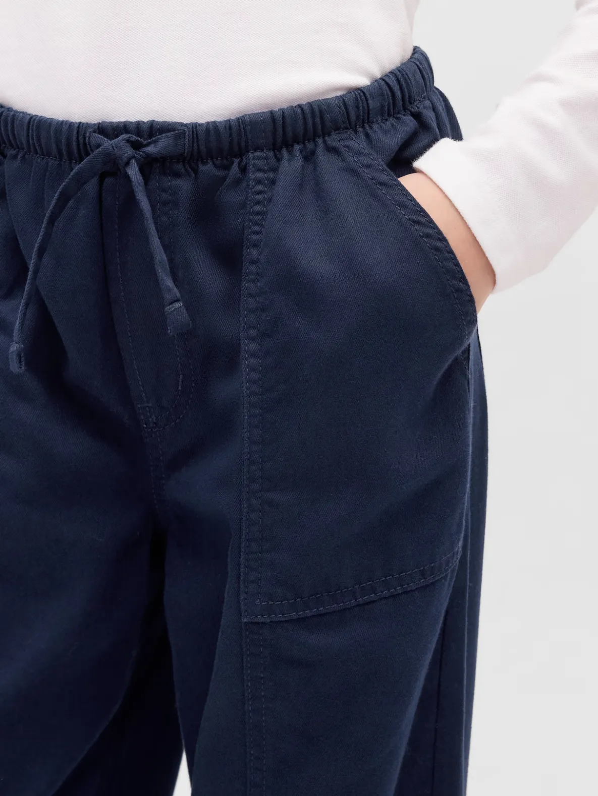 Kids Uniform Easy Wide-Leg Pants