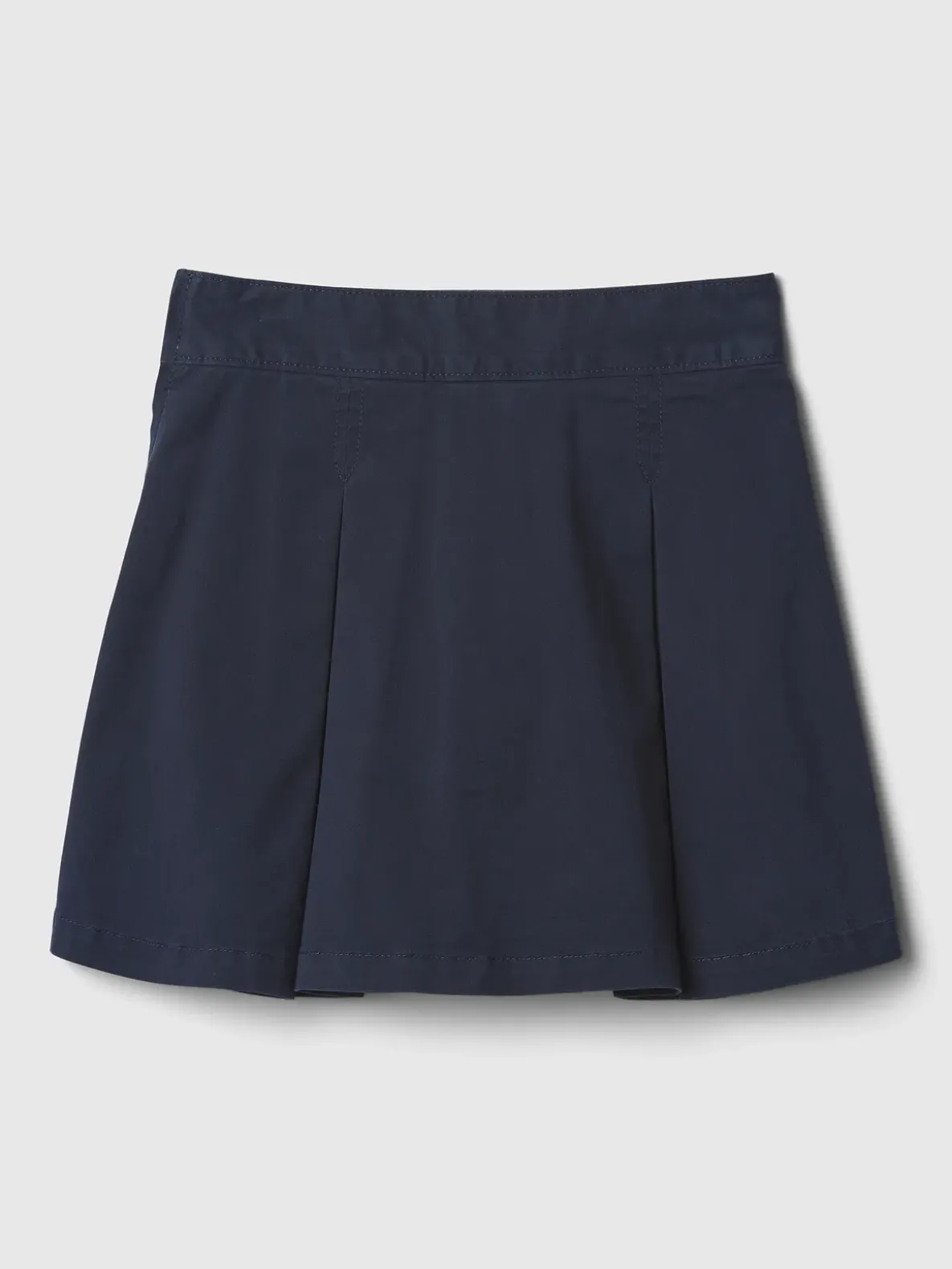 Kids Uniform Pleated Khaki Skort