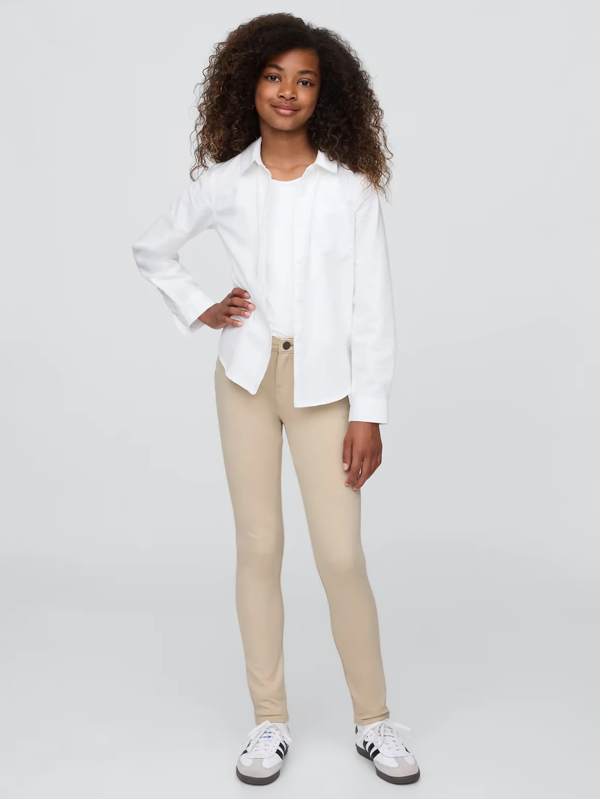 Kids Uniform Ponte Pants