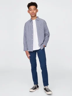 Kids Uniform Skinny Khakis