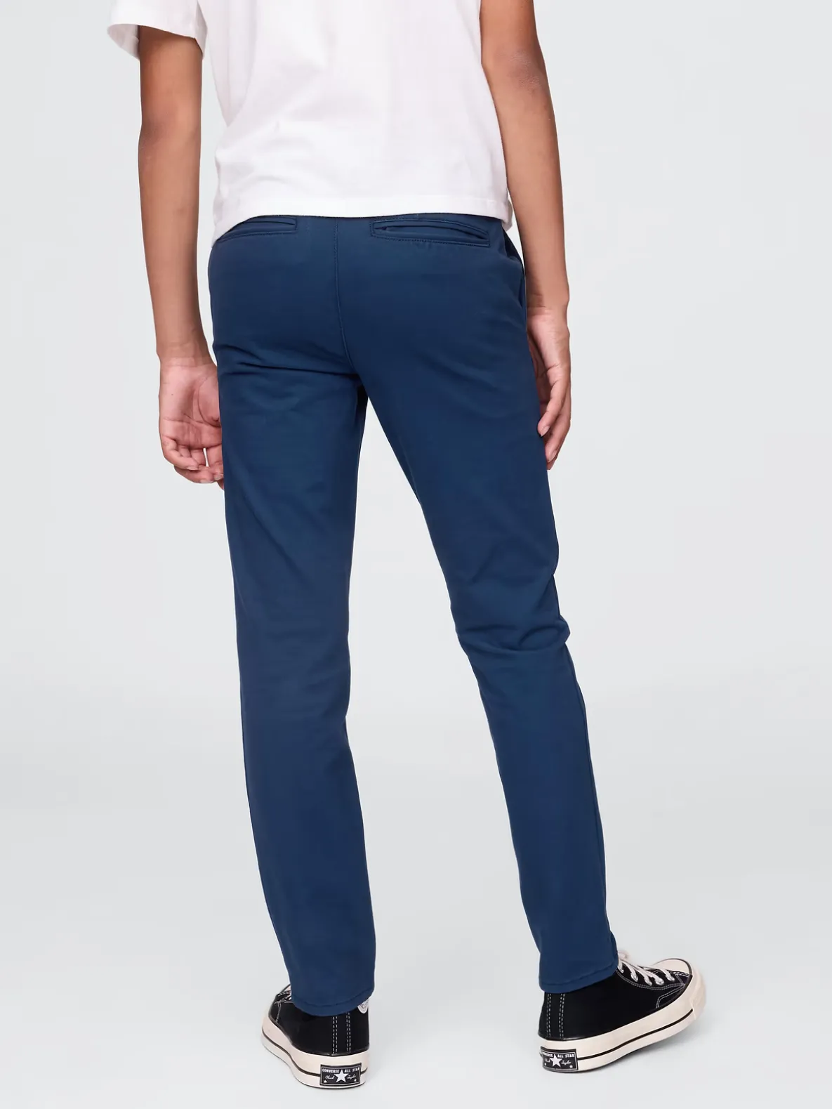 Kids Uniform Skinny Khakis