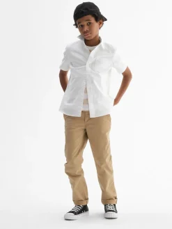 Kids Uniform Straight-Fit Stretch Khakis