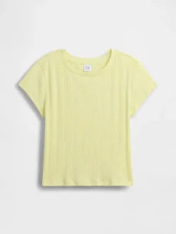 Kids Variegated Rib Fitted T-Shirt