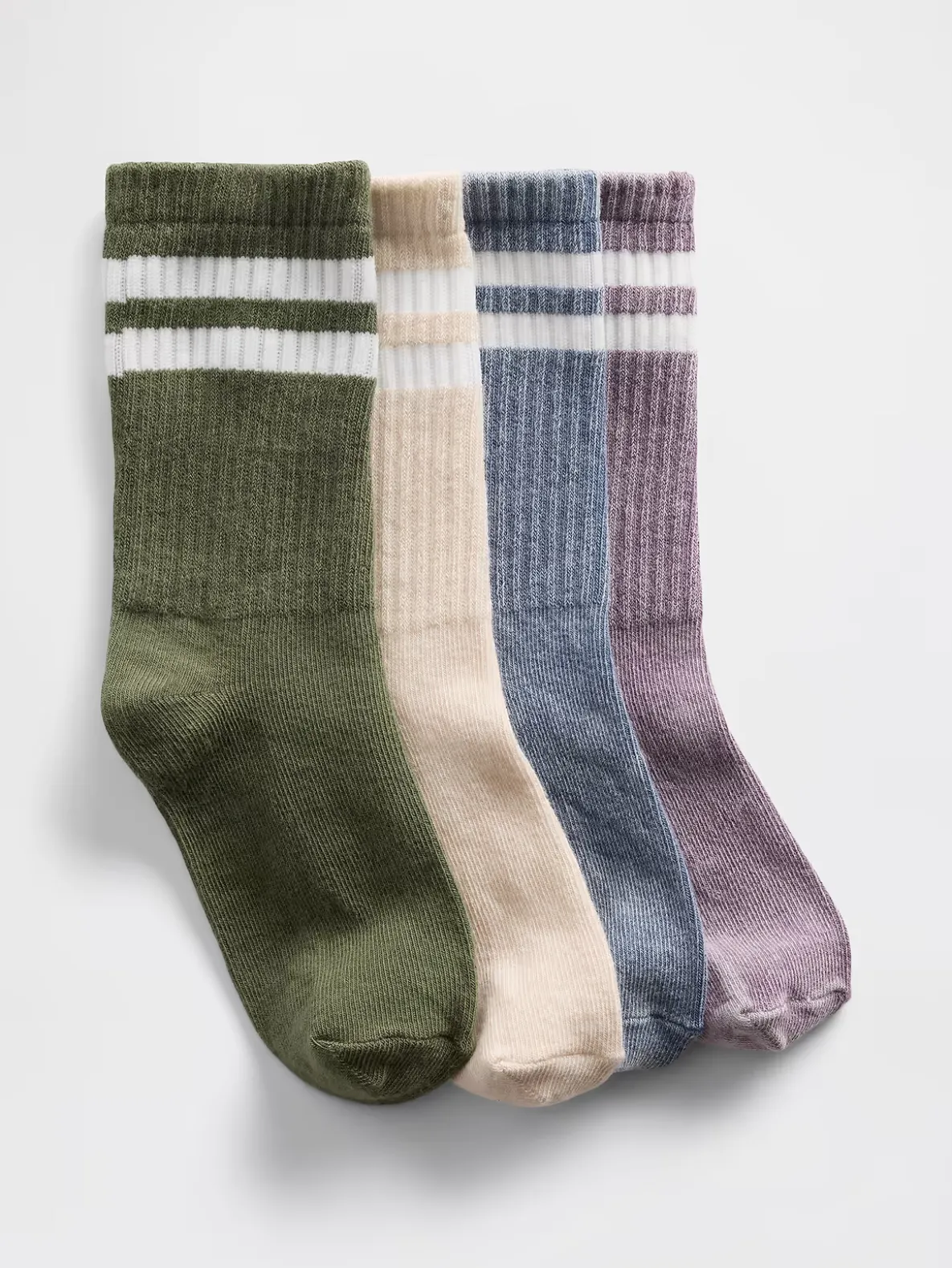 Kids Varsity Crew Socks (4-Pack)