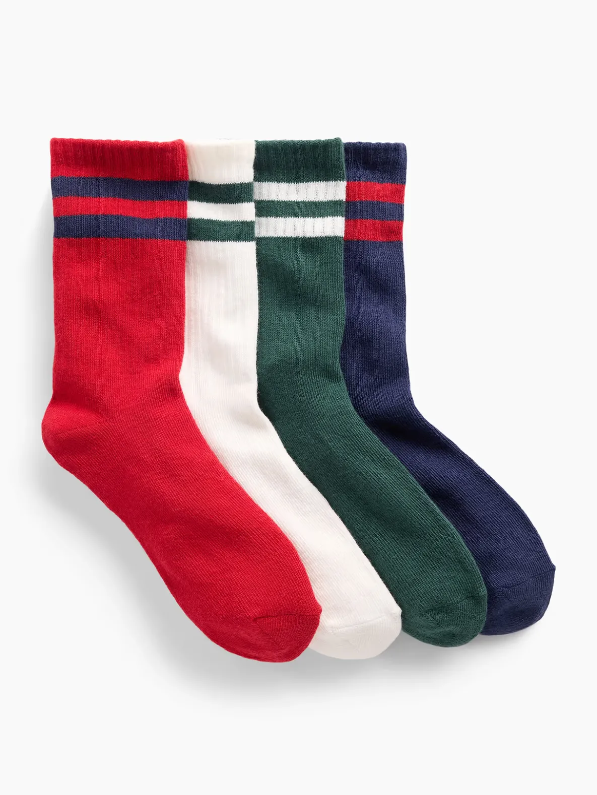 Kids Varsity Crew Socks (4-Pack)