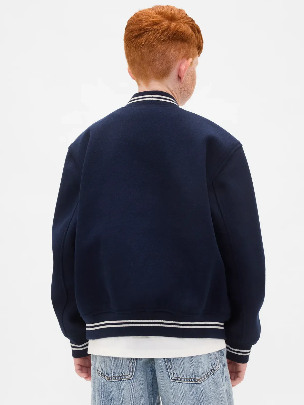 Kids Varsity Logo Bomber Jacket
