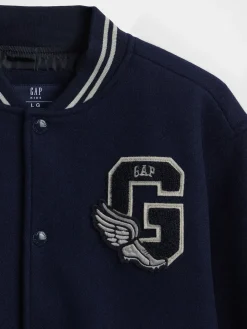 Kids Varsity Logo Bomber Jacket