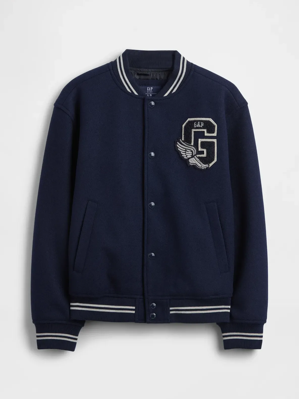 Kids Varsity Logo Bomber Jacket