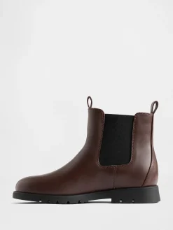Kids Vegan Leather Chelsea Boots