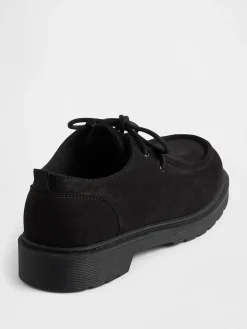 Kids Vegan Suede Loafers