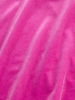 Kids Velvet Empire Waist Dress