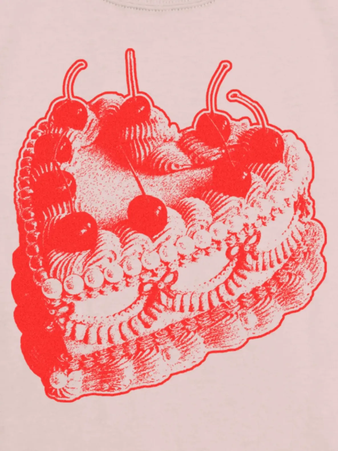 Kids Vintage Heart Cake Graphic T-Shirt
