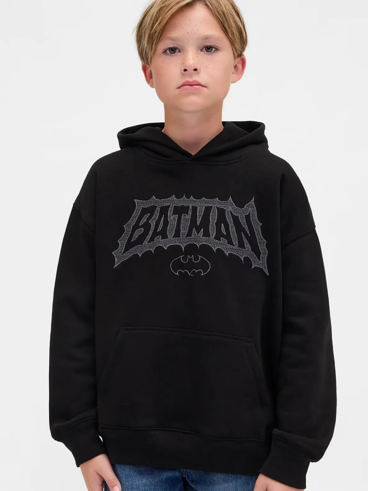 Kids VintageSoft Batman Hoodie