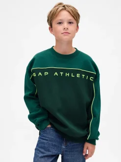 Kids VintageSoft Colorblock Logo Sweatshirt