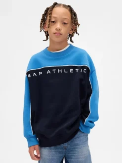 Kids VintageSoft Colorblock Logo Sweatshirt