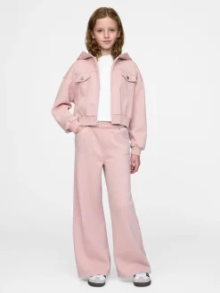Kids VintageSoft Crop Zip Hoodie
