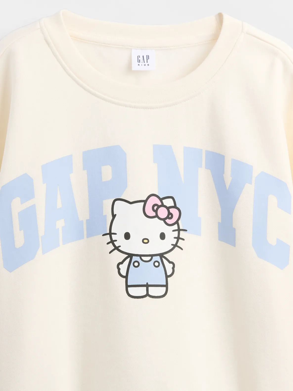 Kids VintageSoft Hello Kitty Logo Sweatshirt