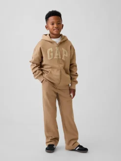 Kids VintageSoft Logo Zip Hoodie