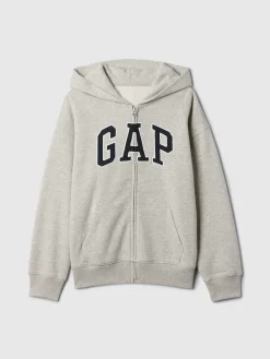 Kids VintageSoft Logo Zip Hoodie