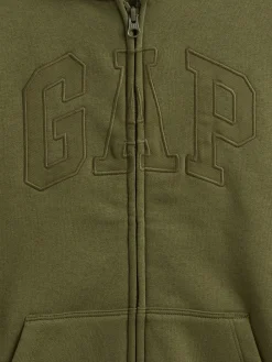 Kids VintageSoft Logo Zip Hoodie