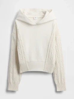 Kids VintageSoft Mixed Media Hoodie