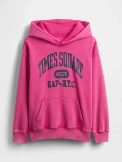 Kids VintageSoft NYC Times Square Hoodie