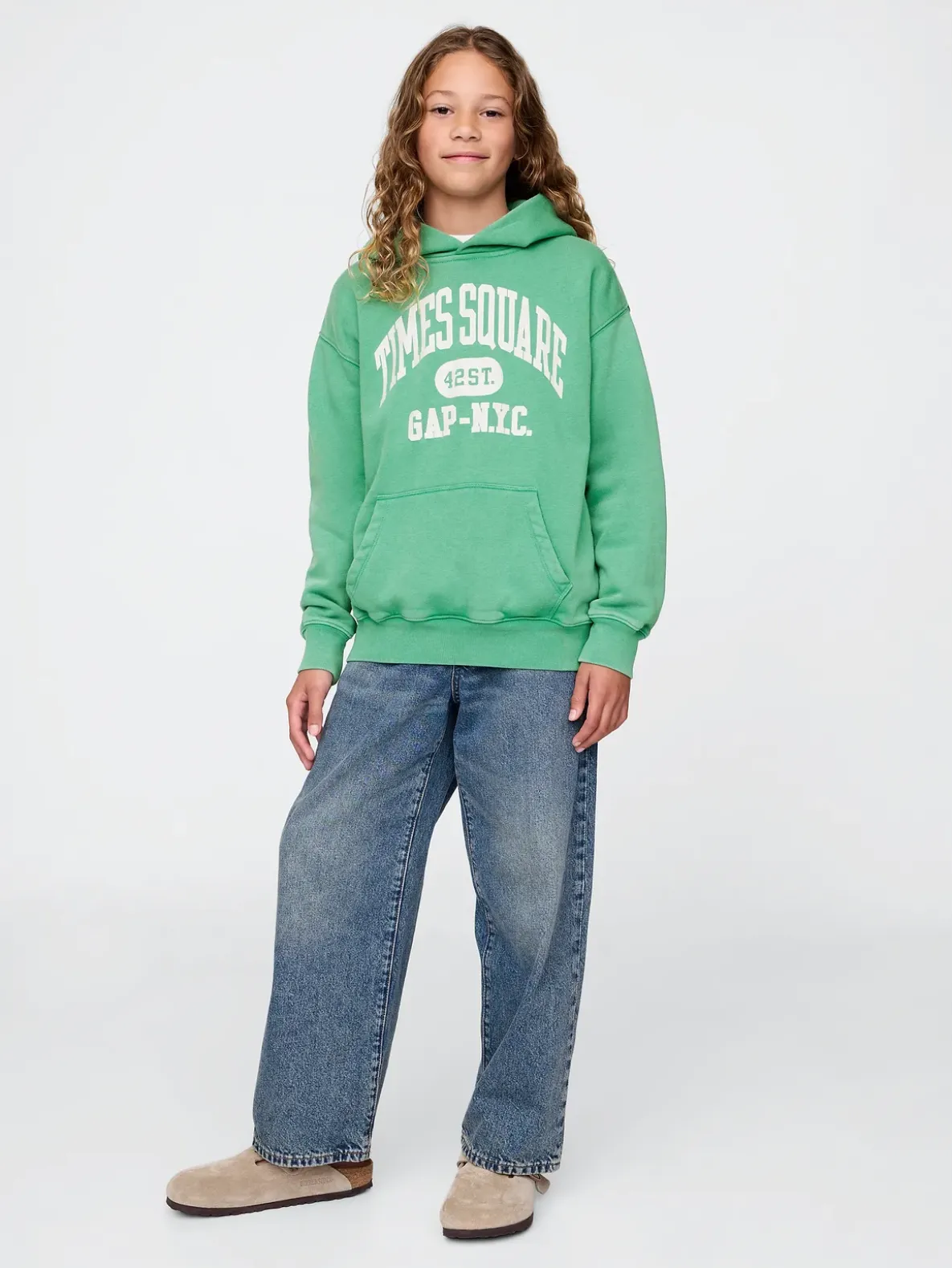 Kids VintageSoft NYC Times Square Hoodie