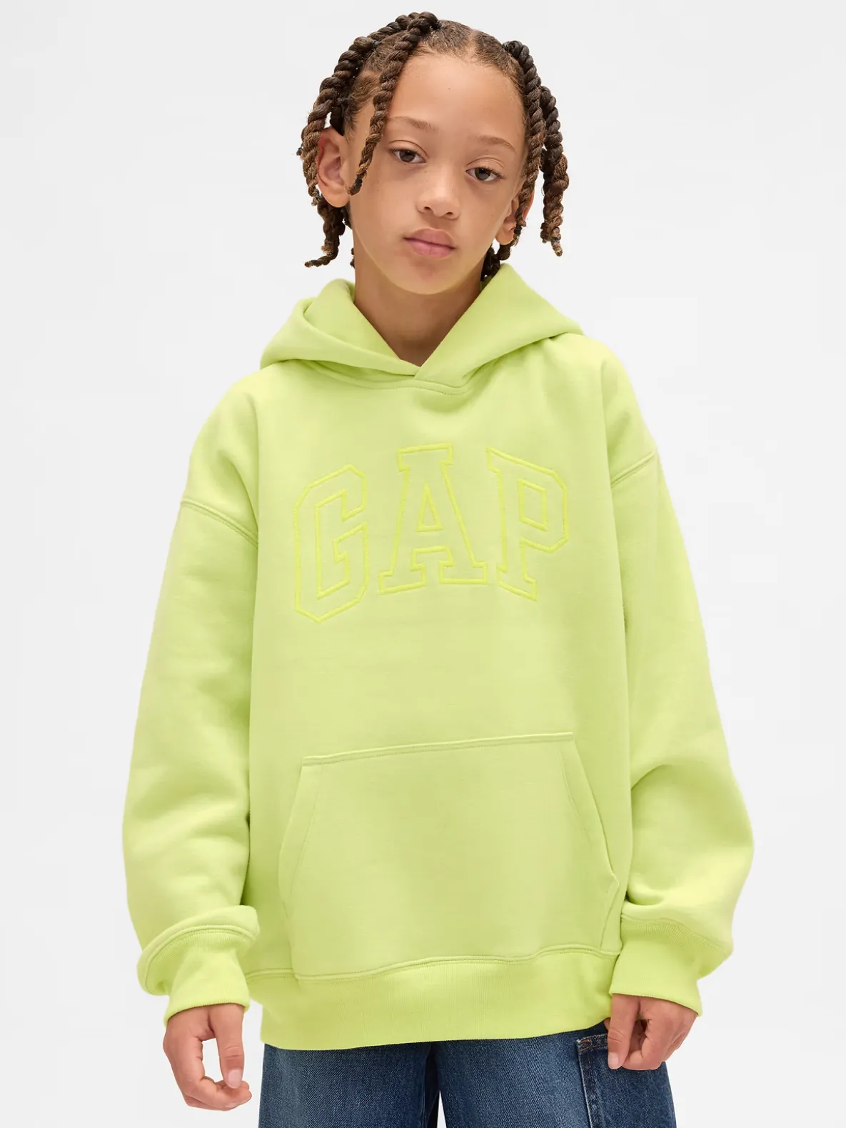 Kids VintageSoft Relaxed Logo Hoodie