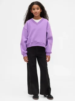 Kids VintageSoft Relaxed V-Neck Sweatshirt