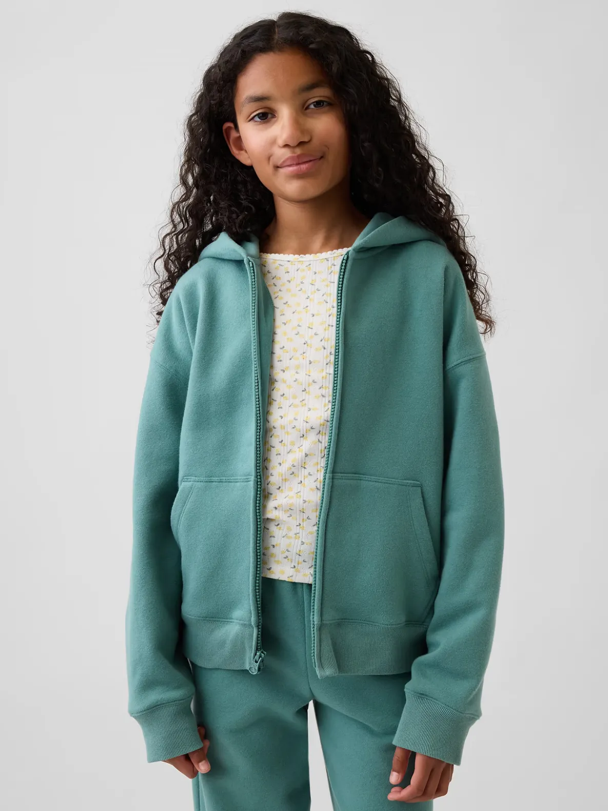 Kids VintageSoft Relaxed Zip Hoodie