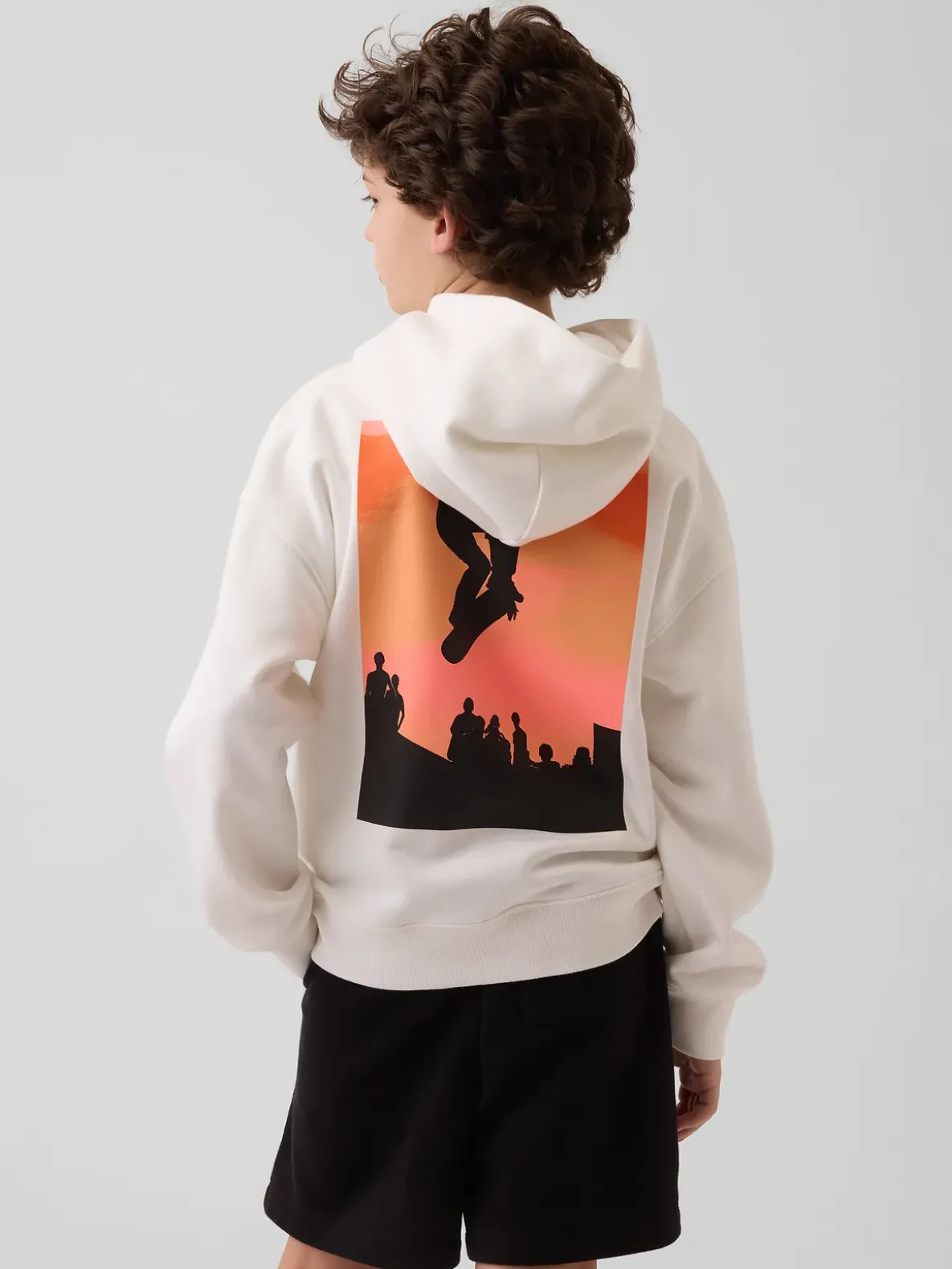 Kids VintageSoft Relaxed Graphic Hoodie