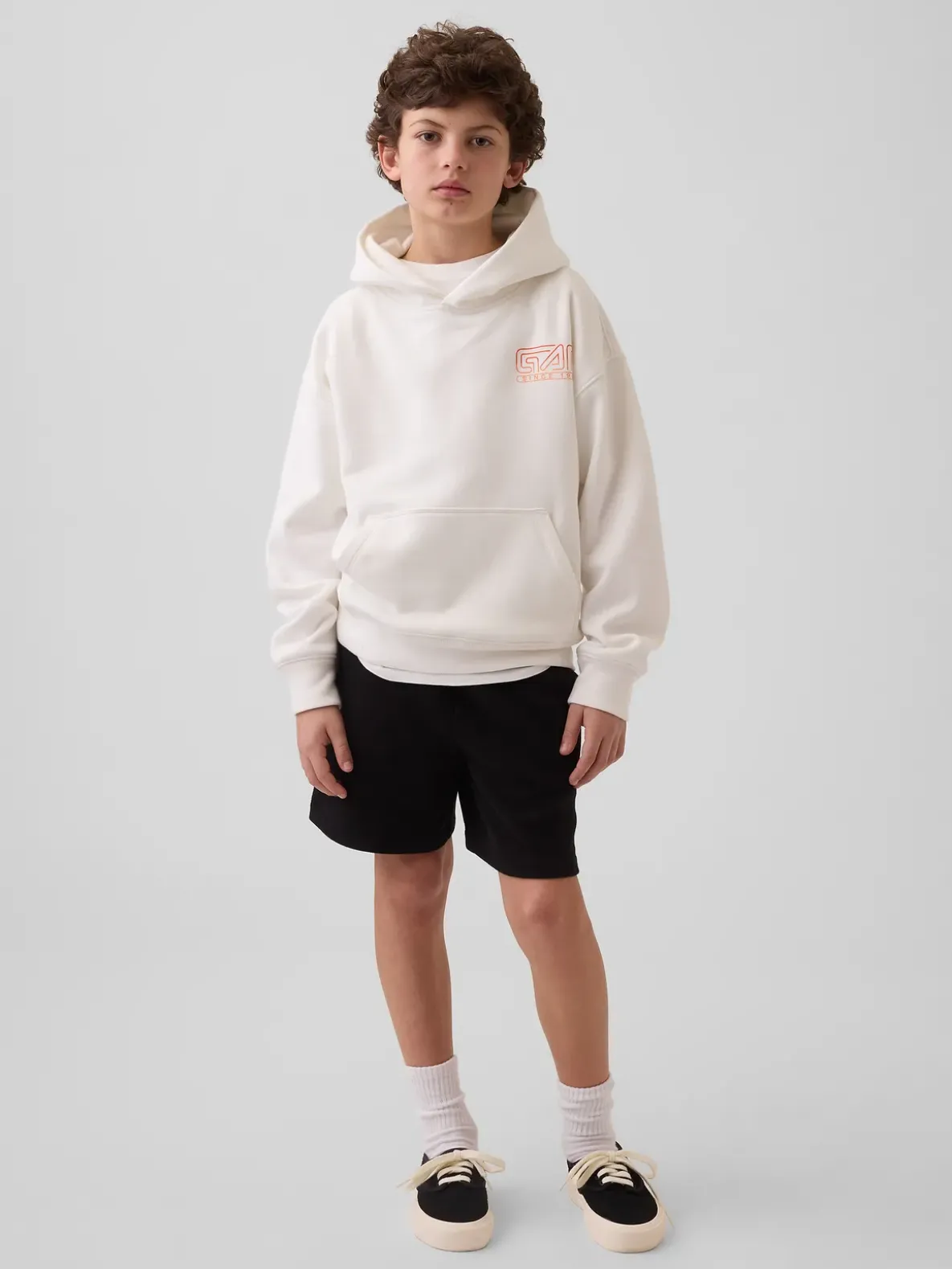 Kids VintageSoft Relaxed Graphic Hoodie
