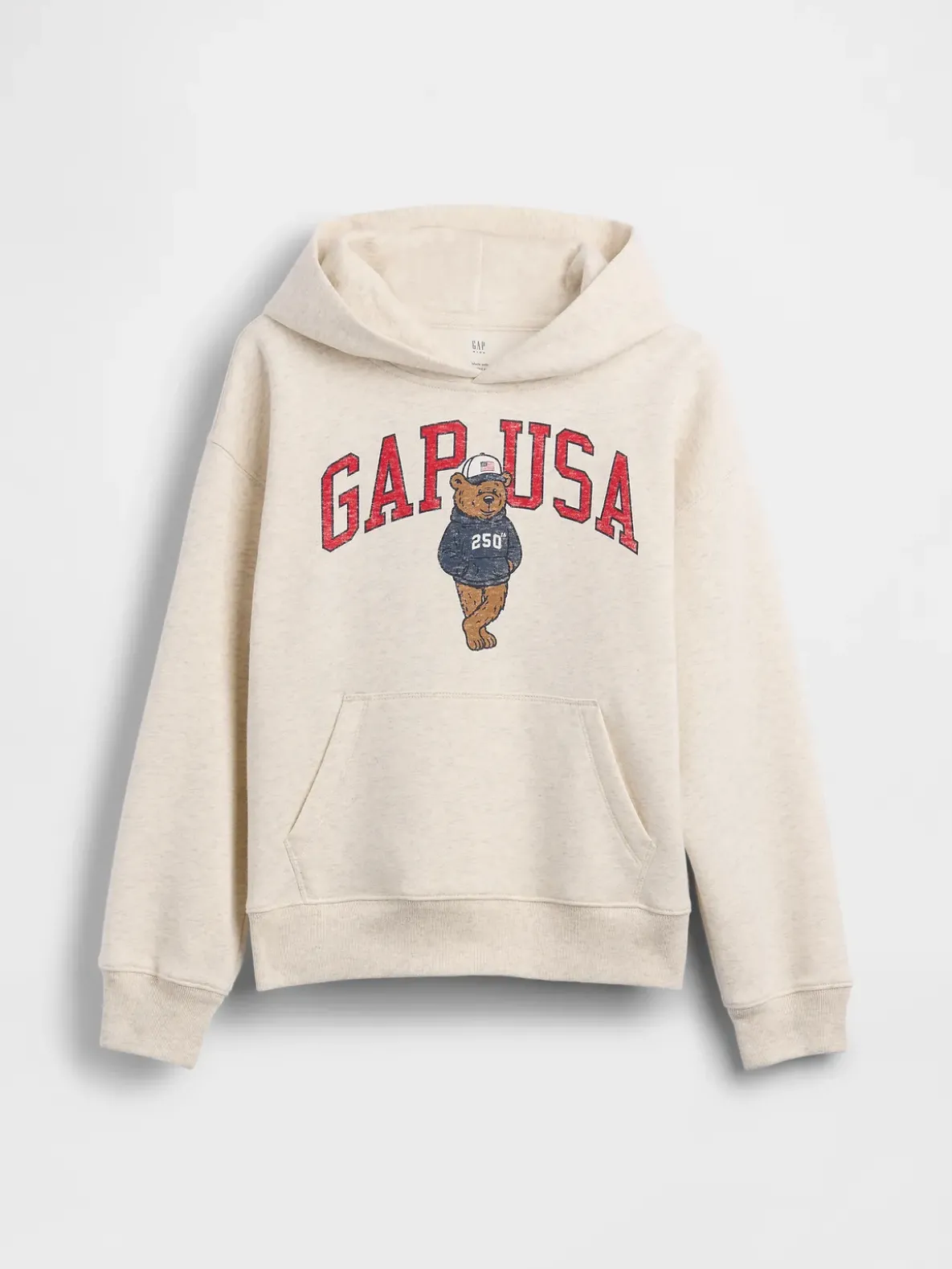 Kids VintageSoft Relaxed Brannan Bear Logo Hoodie