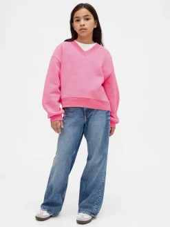 Kids VintageSoft Relaxed V-Neck Sweatshirt