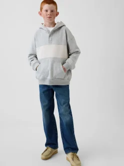 Kids VintageSoft Relaxed Henley Hoodie