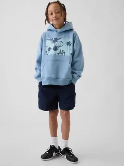 Kids VintageSoft Relaxed Graphic Hoodie