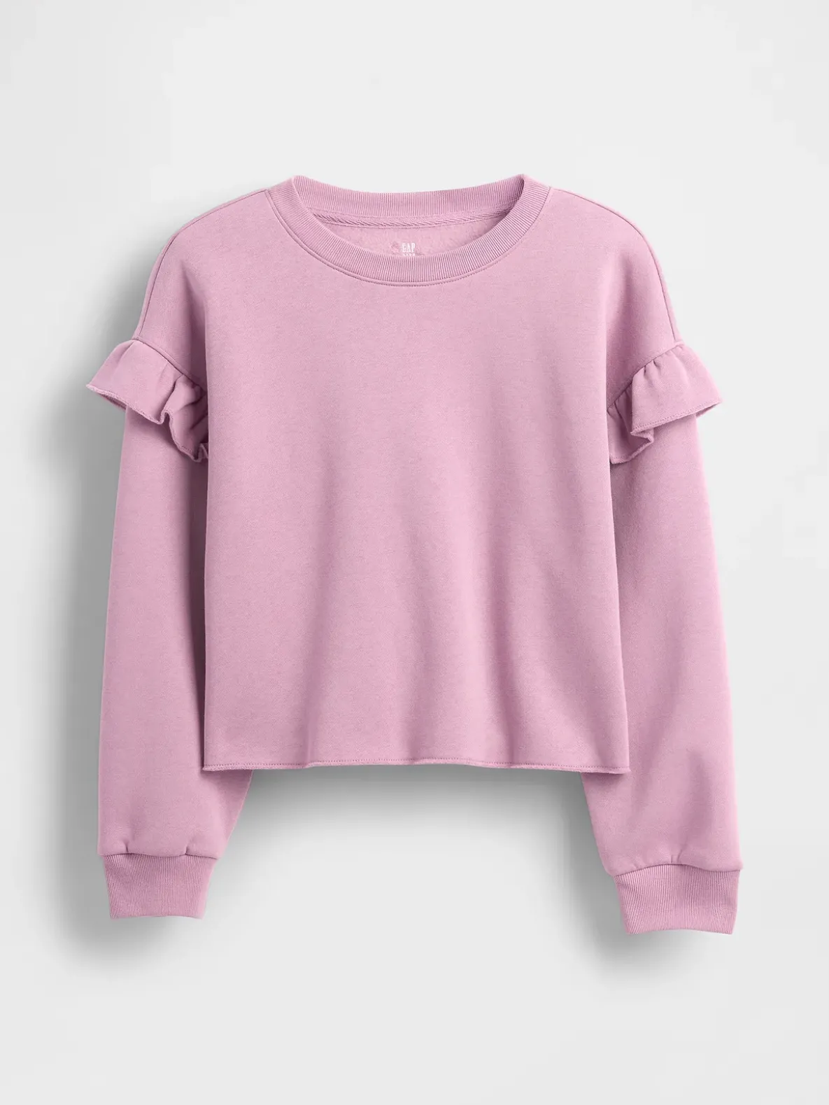 Kids VintageSoft Ruffle Sweatshirt