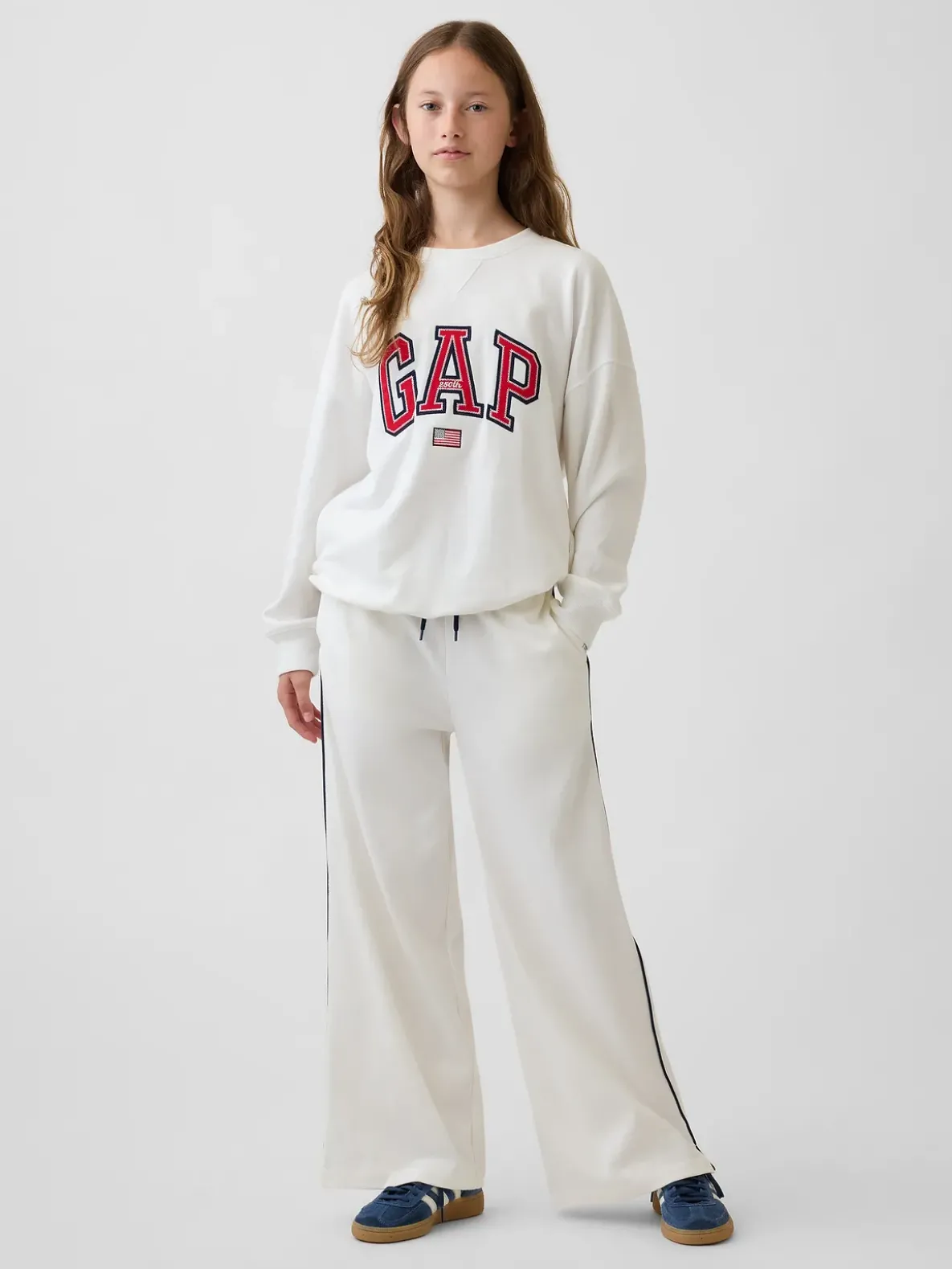 Kids VintageSoft Terry Oversized Graphic Sweatshirt