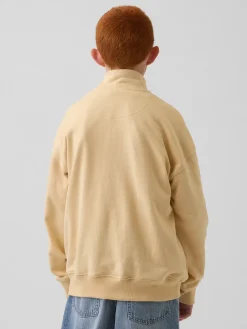 Kids VintageSoft Terry Relaxed Half-Zip Pullover