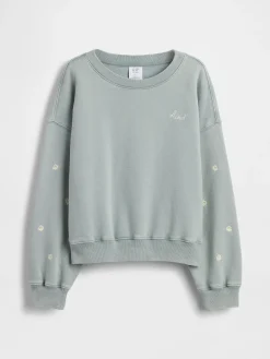 Kids VintageSoft Wedge Crewneck Sweatshirt
