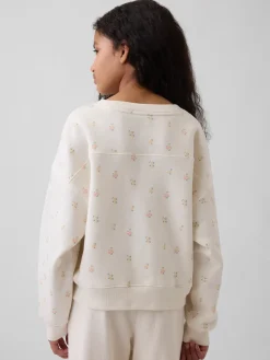 Kids VintageSoft Wedge Crewneck Sweatshirt