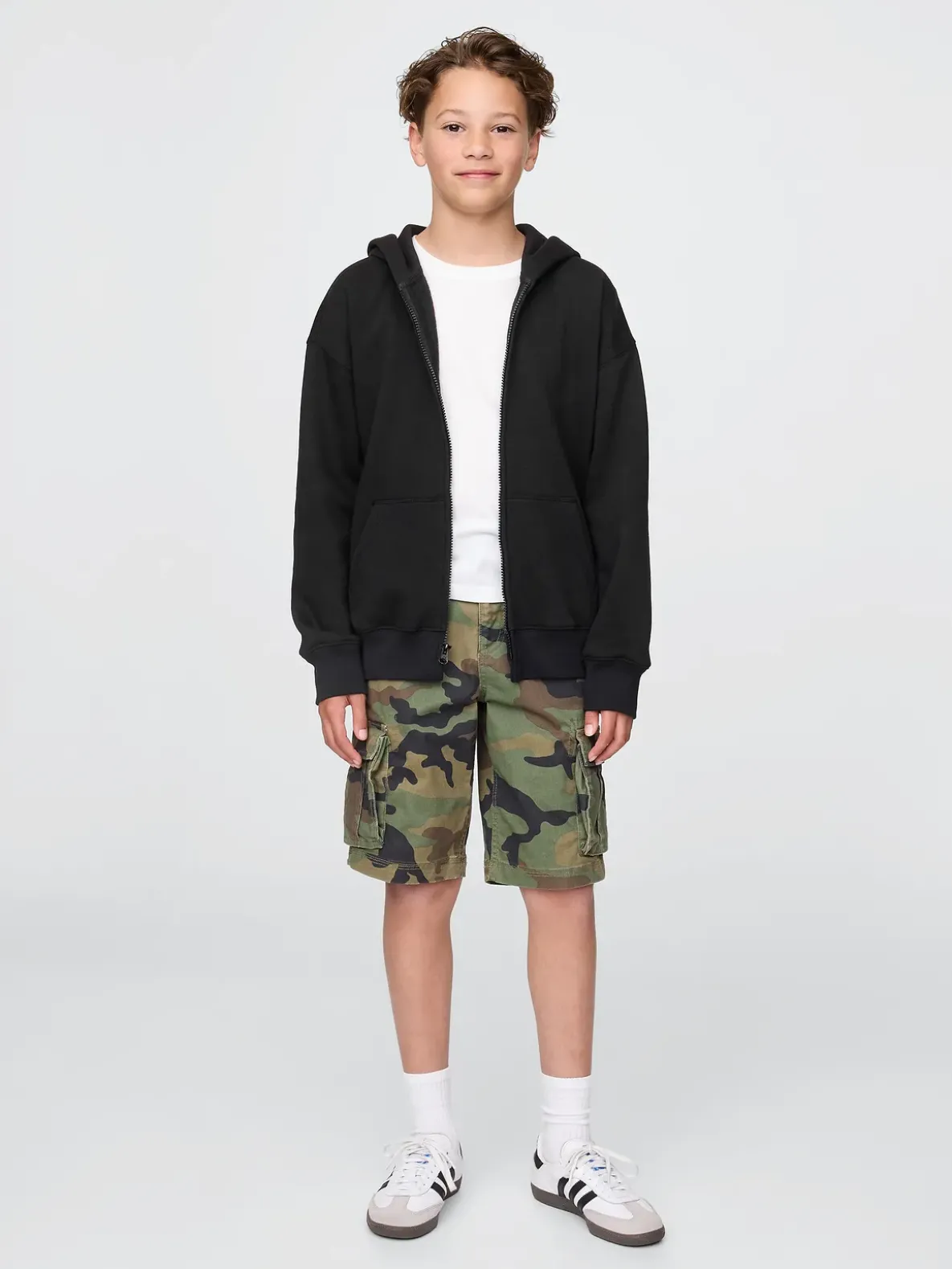 Kids VintageSoft Zip Hoodie