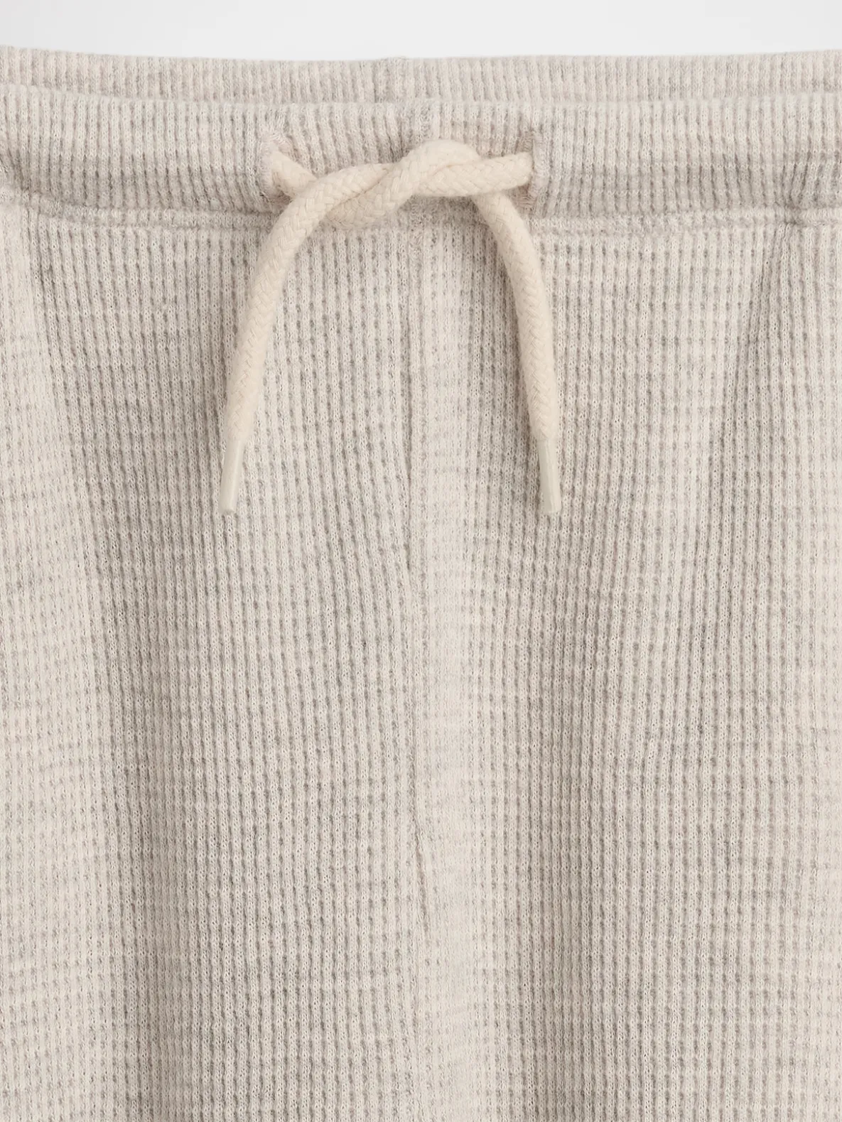 Kids Waffle Relaxed Easy Wide-Leg Pants